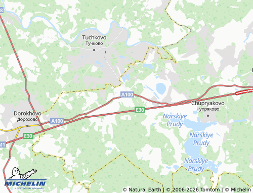 Carte MICHELIN Krymskoye - ViaMichelin