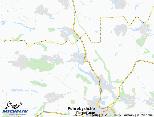 Mappa MICHELIN Starostyntsi - ViaMichelin