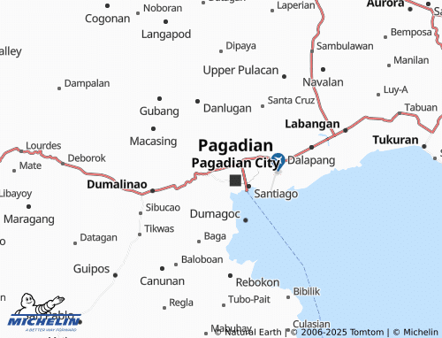 MICHELIN Banale map - ViaMichelin