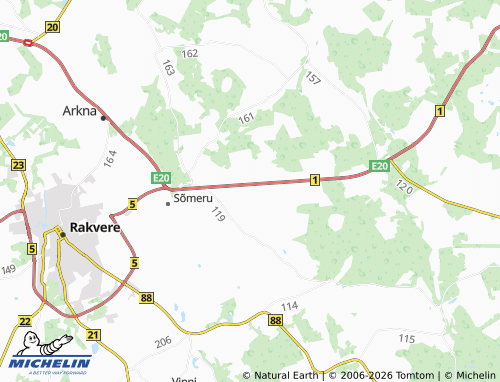 Carte MICHELIN Raudlepa - ViaMichelin