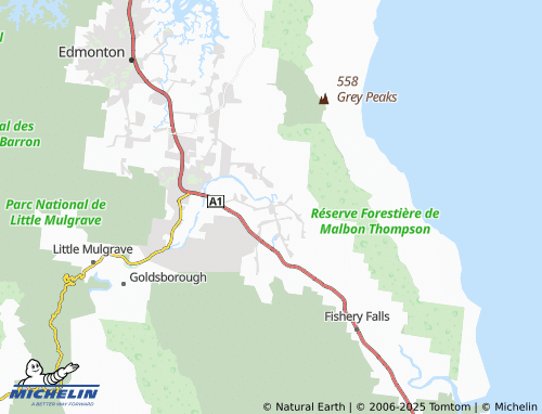 MICHELIN-Landkarte Aloomba - ViaMichelin