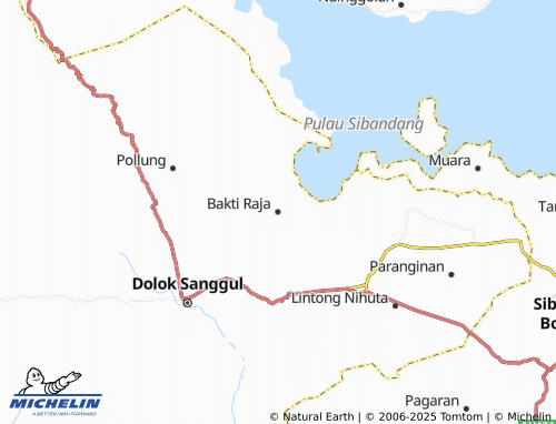 MICHELIN Bakti Raja map - ViaMichelin