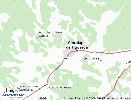 Mapa MICHELIN Leona Vicario - ViaMichelin