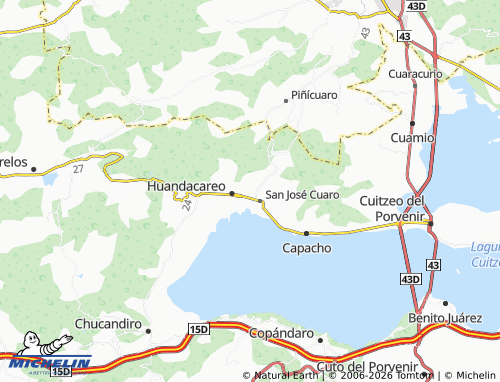 Mapa MICHELIN Cuauhtémoc - ViaMichelin