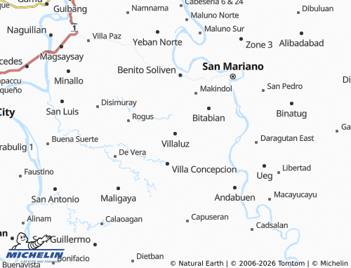 MICHELIN Villaluz map - ViaMichelin