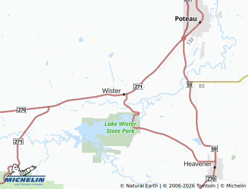 Mapa MICHELIN Wister - ViaMichelin
