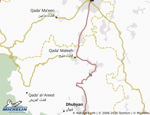 MICHELIN Mlaih map - ViaMichelin