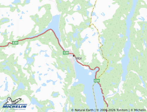 Mapa MICHELIN Moi - ViaMichelin
