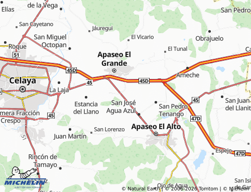 Mappa MICHELIN La Purísima - ViaMichelin