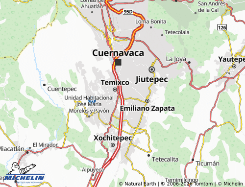 MICHELIN Brisas map - ViaMichelin