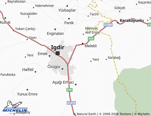 MICHELIN Söğütlü map - ViaMichelin
