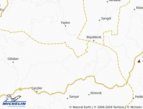 Mappa MICHELIN Çandağı - ViaMichelin