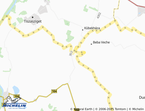 MICHELIN Rabe map - ViaMichelin