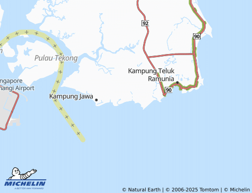 Carte MICHELIN Kampung Sungai Kapal - ViaMichelin