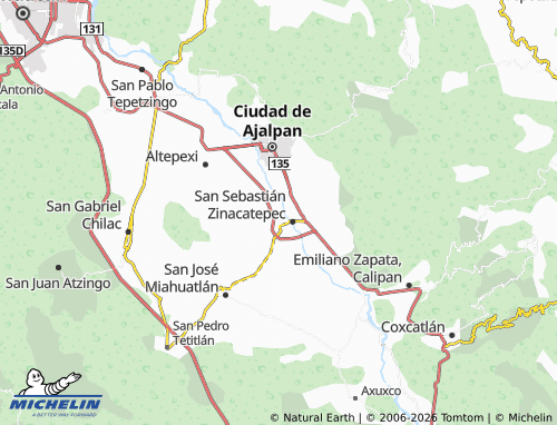 Mapa MICHELIN Del Carmen Cuarta Sección - ViaMichelin
