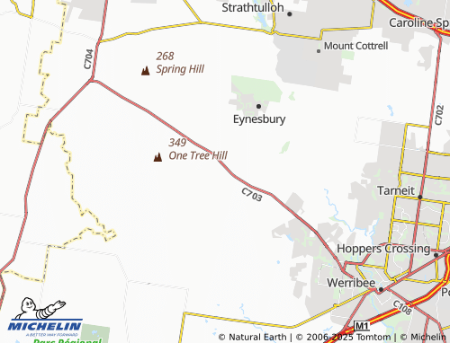 Mappa MICHELIN Quandong - ViaMichelin