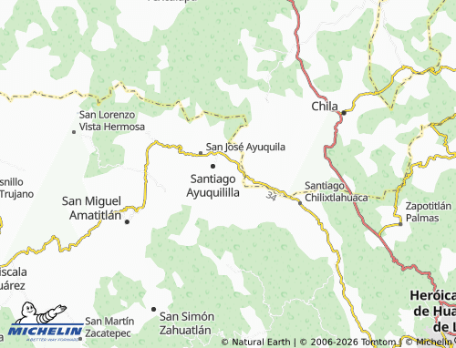 Mappa MICHELIN Guadalupe - ViaMichelin