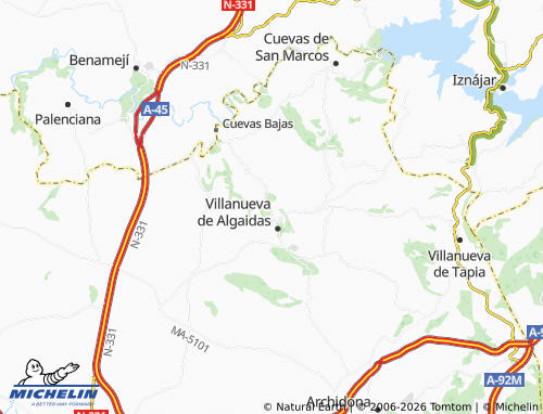 MICHELIN La Atalaya map - ViaMichelin