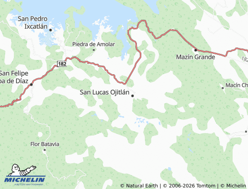 Mappa MICHELIN Barrio Los Ángeles - ViaMichelin
