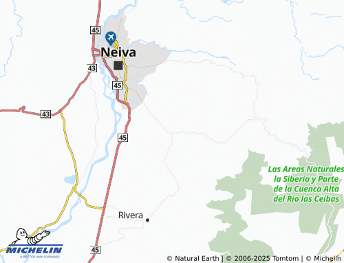 MICHELIN Caguán map - ViaMichelin