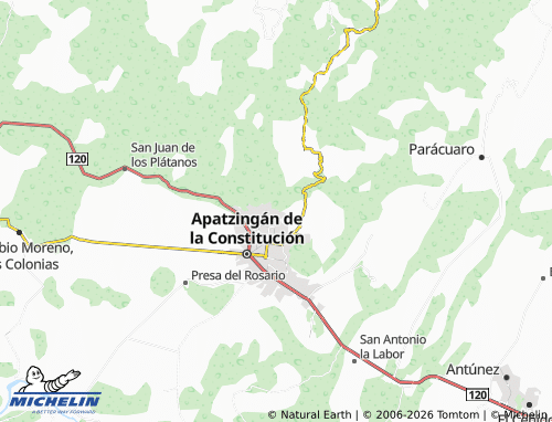 Mapa MICHELIN Timapa - ViaMichelin