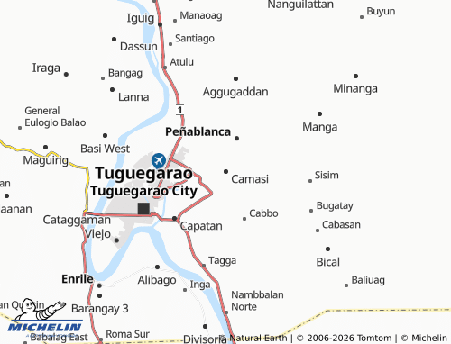 MICHELIN Camasi map - ViaMichelin