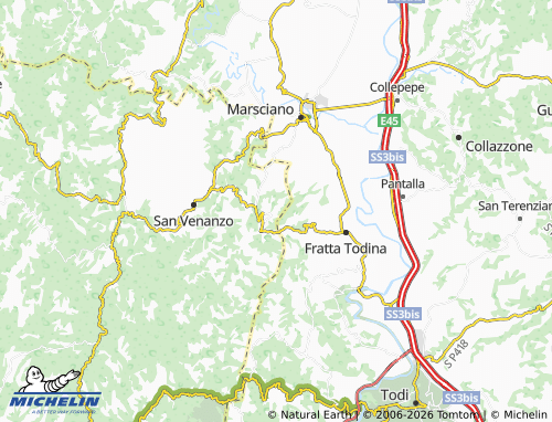 Mapa MICHELIN Collelungo - ViaMichelin