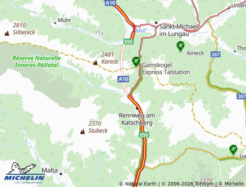 Mapa MICHELIN Gries - ViaMichelin