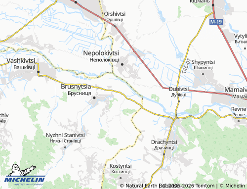 Mappa MICHELIN Zeleniv - ViaMichelin