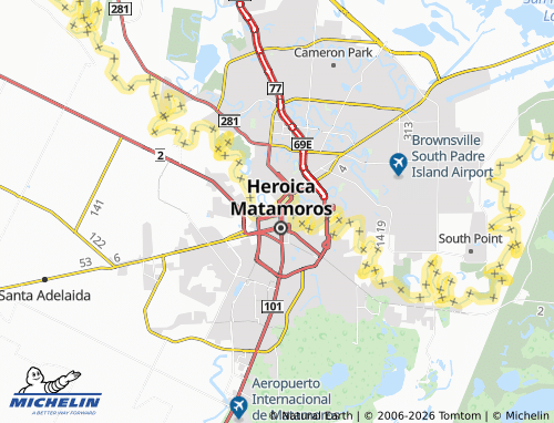 Mapa MICHELIN Moderna - ViaMichelin