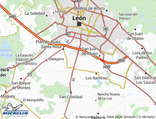 MICHELIN Los Arcos map - ViaMichelin