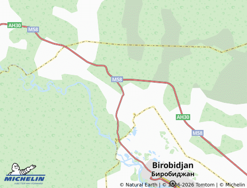 MICHELIN-Landkarte Kirga - ViaMichelin