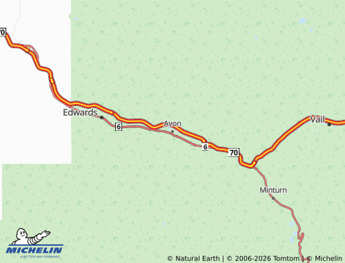 Mappa MICHELIN Avon - ViaMichelin