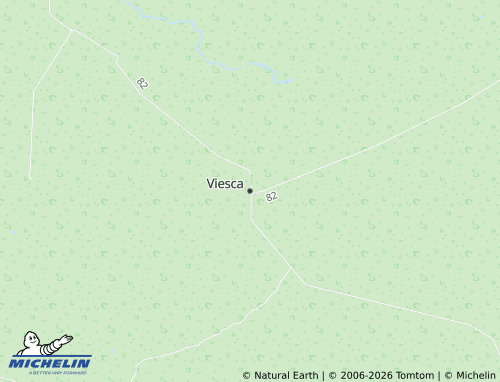 Mapa MICHELIN Viesca - ViaMichelin