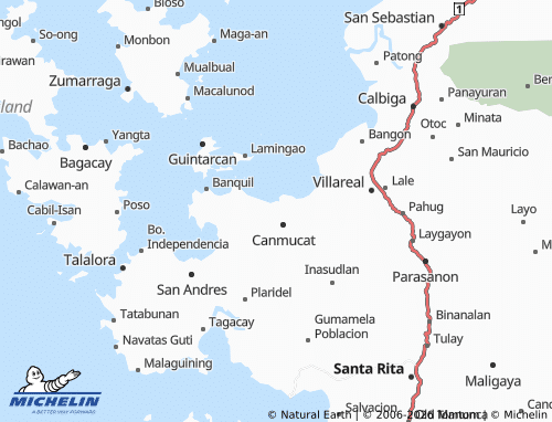 MICHELIN Tayud map - ViaMichelin