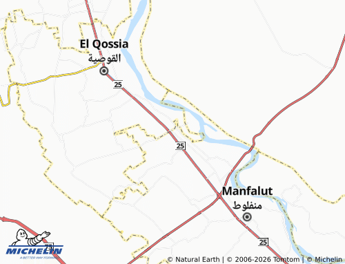 Mappa MICHELIN Um al-Qusour - ViaMichelin