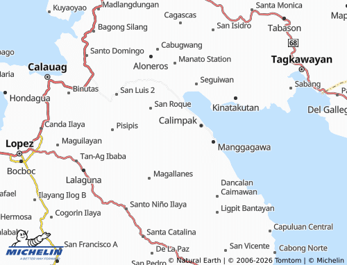 MICHELIN San Pedro 1 map - ViaMichelin