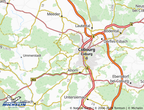 MICHELIN Ernstfarm map - ViaMichelin