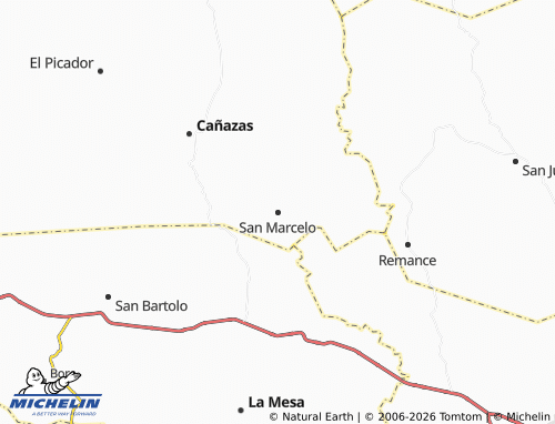 Mappa MICHELIN San Marcelo - ViaMichelin