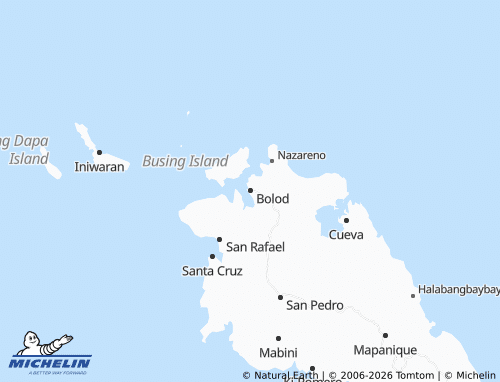 MICHELIN Bolod map - ViaMichelin