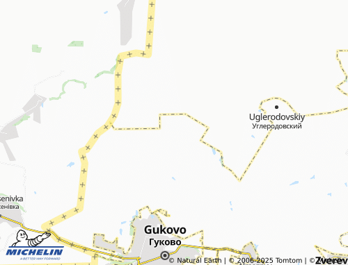MICHELIN Nizhnyaya Kovalevka map - ViaMichelin