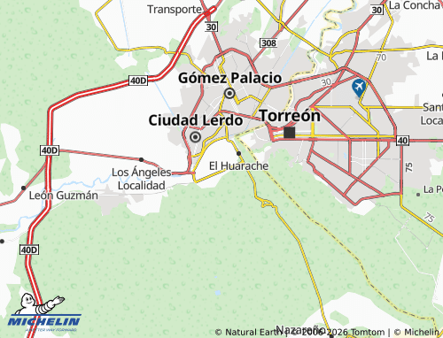 Mapa MICHELIN Álvaro Obregón - ViaMichelin