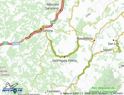 MICHELIN-Landkarte San Donato - ViaMichelin