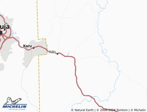 Mappa MICHELIN Masaka - ViaMichelin