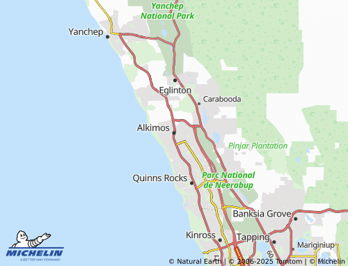 MICHELIN Alkimos map - ViaMichelin