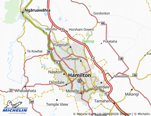 Mapa MICHELIN Queenwood - ViaMichelin