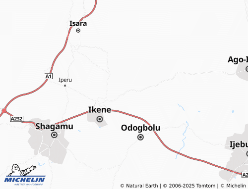 MICHELIN Irolu map - ViaMichelin