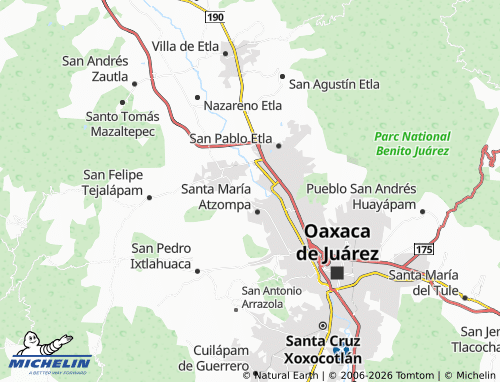 MICHELIN Alfareros Segunda Etapa map - ViaMichelin