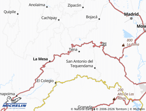 Carte MICHELIN La Guneta - ViaMichelin