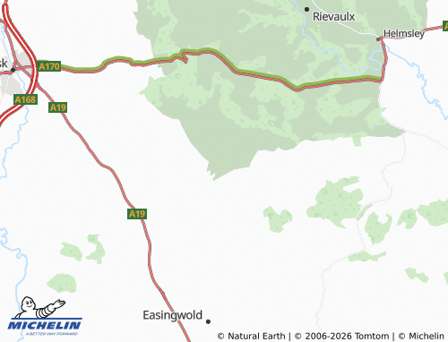 Carte MICHELIN Coxwold - ViaMichelin